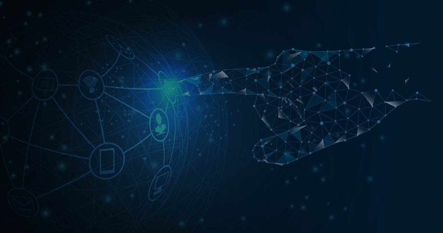 Hintergrundgrafik von Glanzix Invionix Kontaktseite