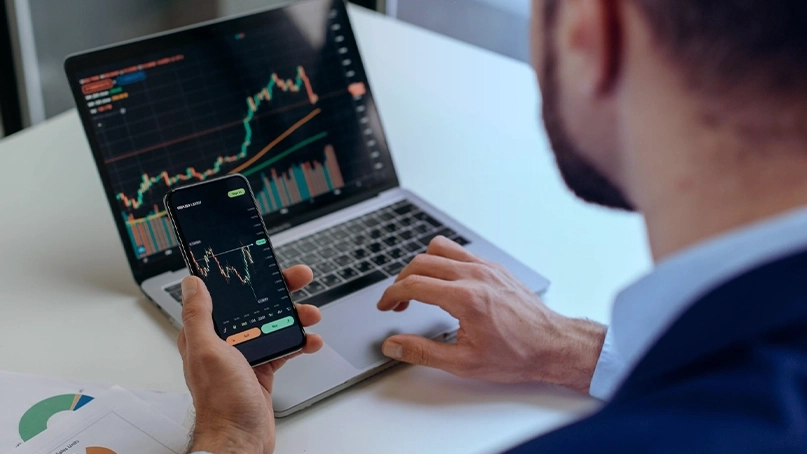 Glanzix Invionix KI-Handelsdashboard